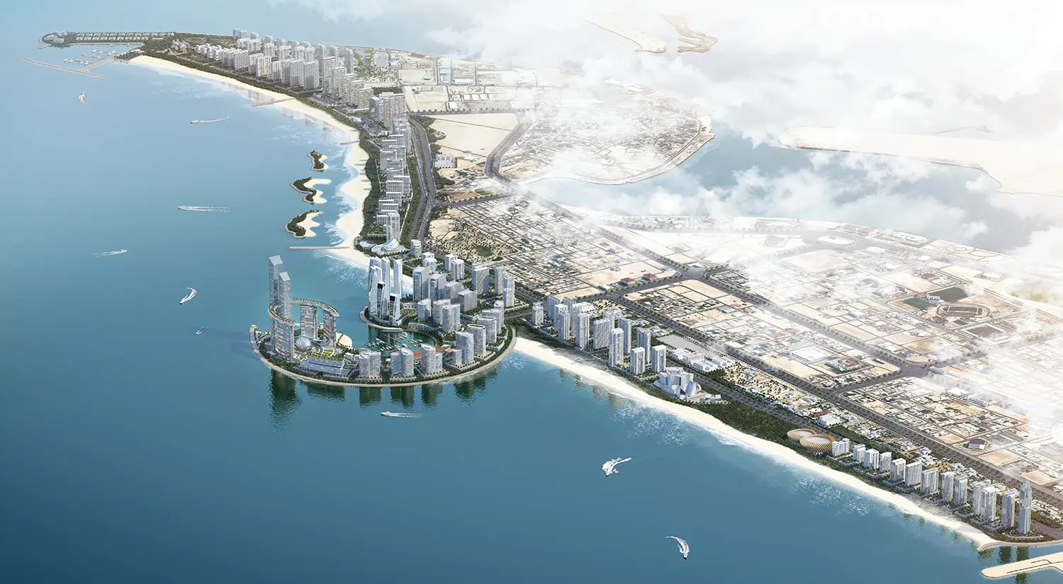 Coastal Skyline of the Future